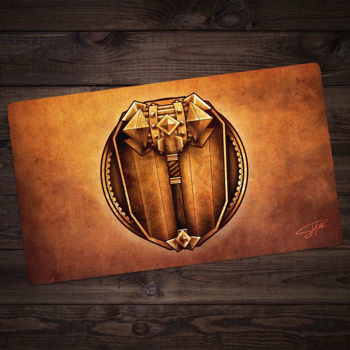 War Hammer Playmat - Premium Playmat from Inked Gaming - Just $34.99! Shop now at Game Crave Tournament Store