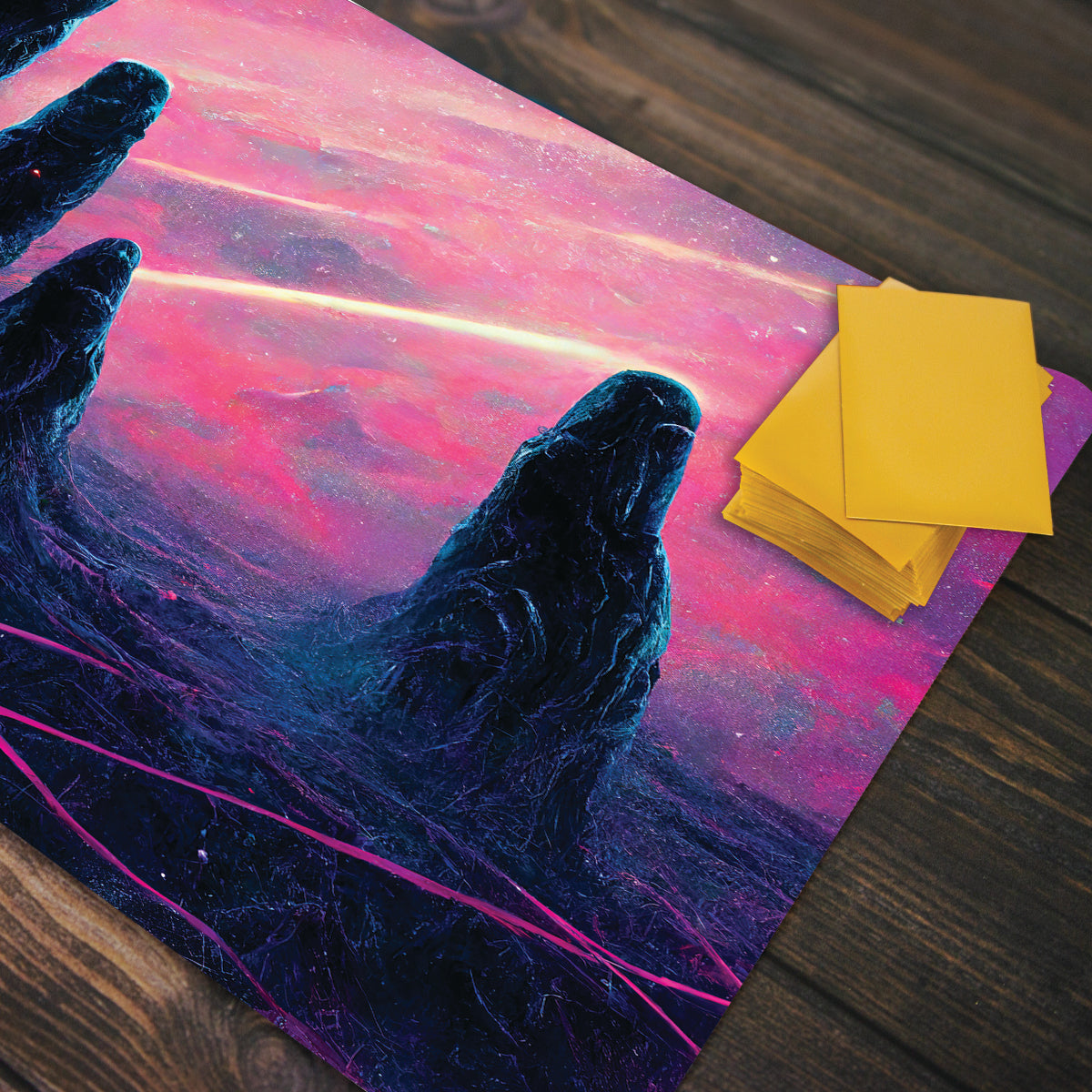 Stoic Space Columns Playmat - Premium Playmat from Inked Gaming - Just $34.99! Shop now at Game Crave Tournament Store