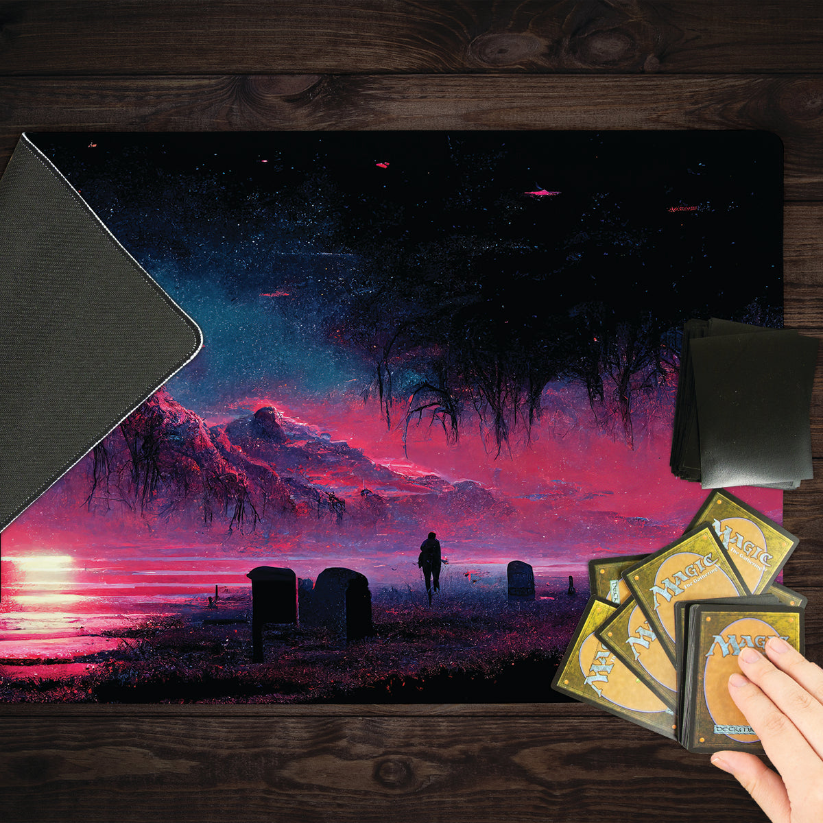Treading the Lonely Beach Playmat - Premium Playmat from Inked Gaming - Just $34.99! Shop now at Game Crave Tournament Store