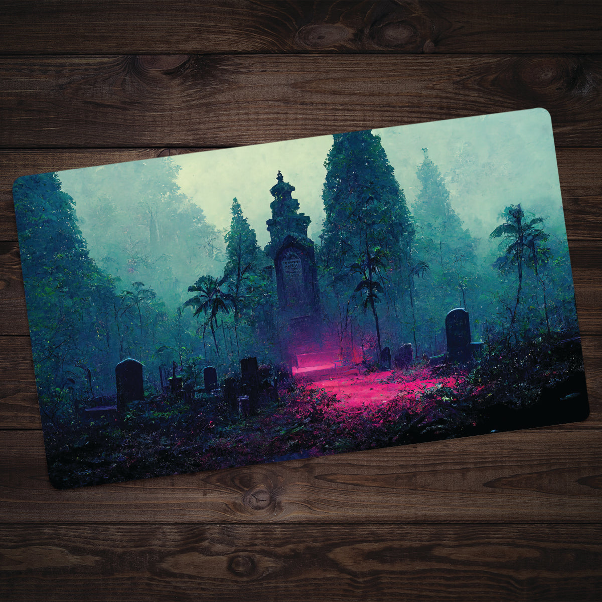 Tropical Graveyard Playmat - Premium Playmat from Inked Gaming - Just $34.99! Shop now at Game Crave Tournament Store