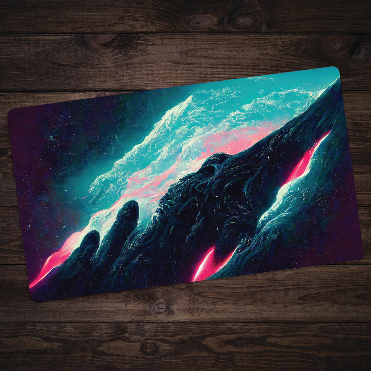 Two Worlds Collide Playmat - Premium Playmat from Inked Gaming - Just $34.99! Shop now at Game Crave Tournament Store