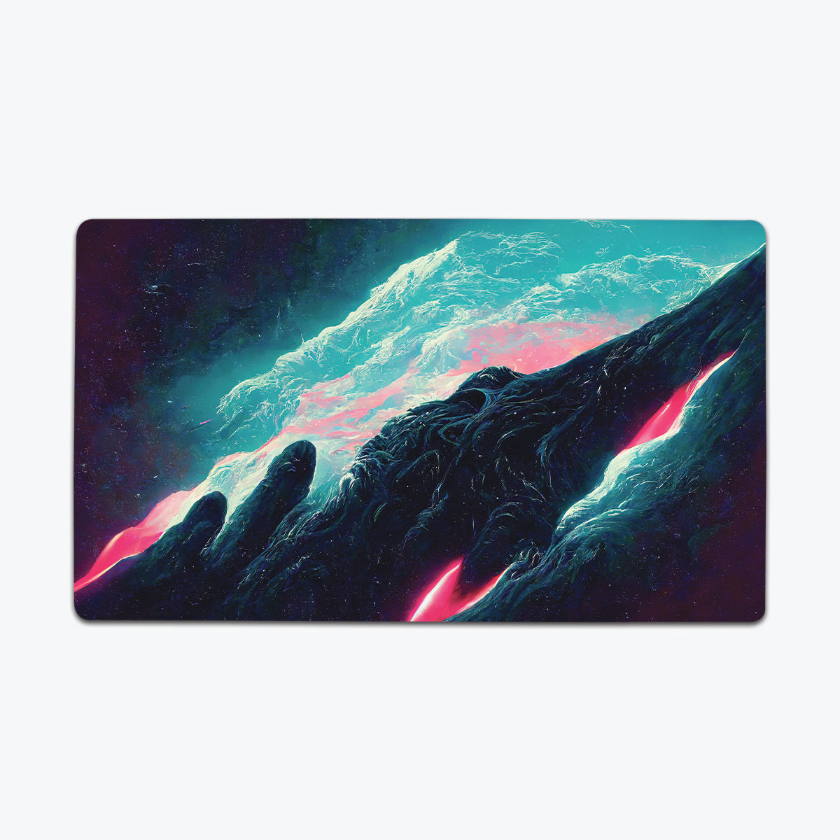 Two Worlds Collide Playmat - Premium Playmat from Inked Gaming - Just $34.99! Shop now at Game Crave Tournament Store