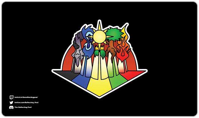The Reflecting Pool Playmat - Premium Playmat from Inked Gaming - Just $34.99! Shop now at Game Crave Tournament Store