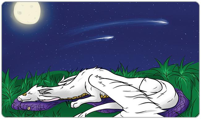 Under Shooting Stars Playmat - Premium Playmat from Inked Gaming - Just $34.99! Shop now at Game Crave Tournament Store