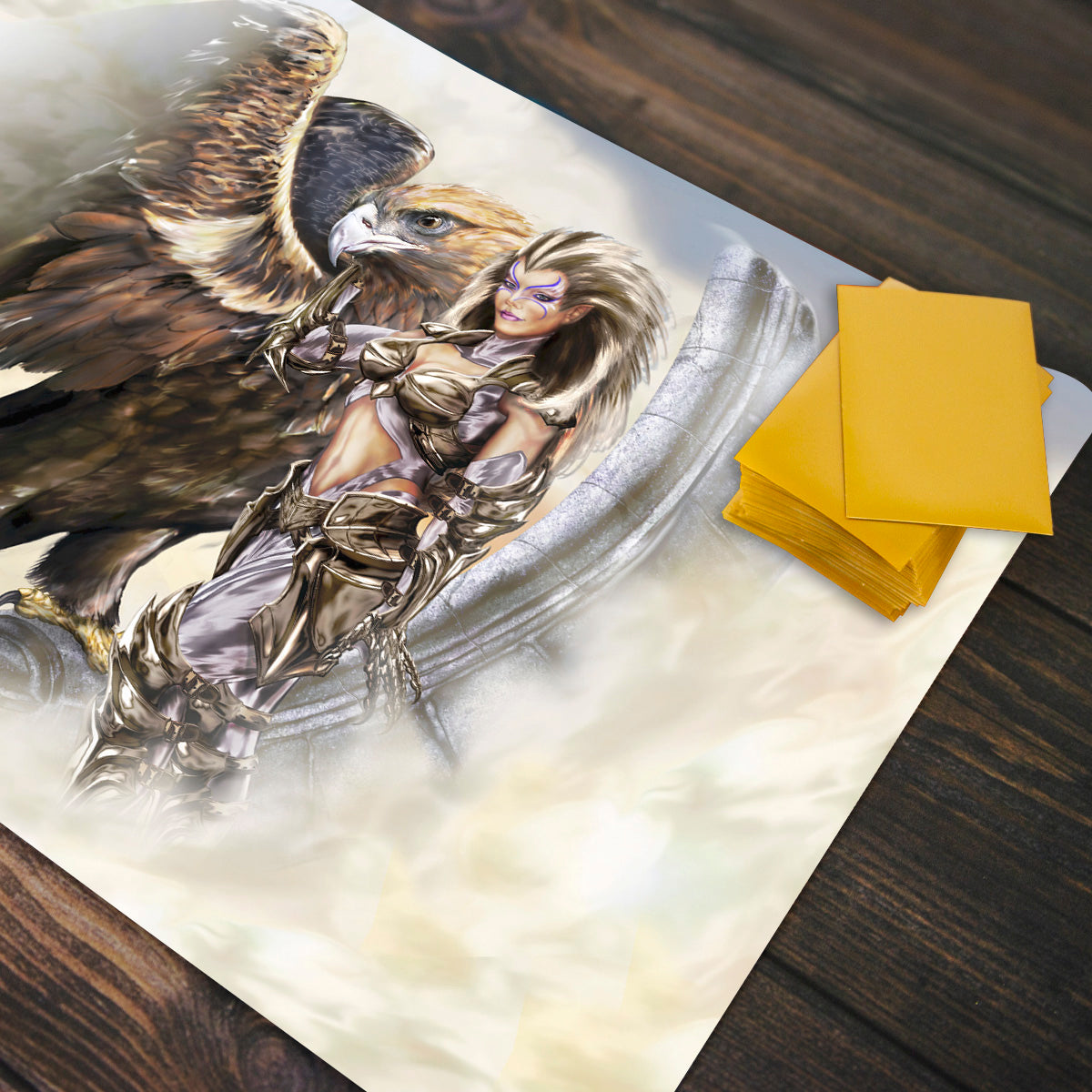 Valkyrie Playmat - Premium Playmat from Inked Gaming - Just $34.99! Shop now at Game Crave Tournament Store