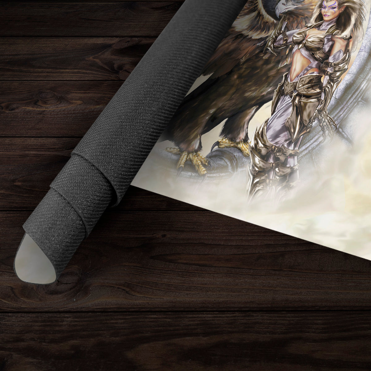 Valkyrie Playmat - Premium Playmat from Inked Gaming - Just $34.99! Shop now at Game Crave Tournament Store