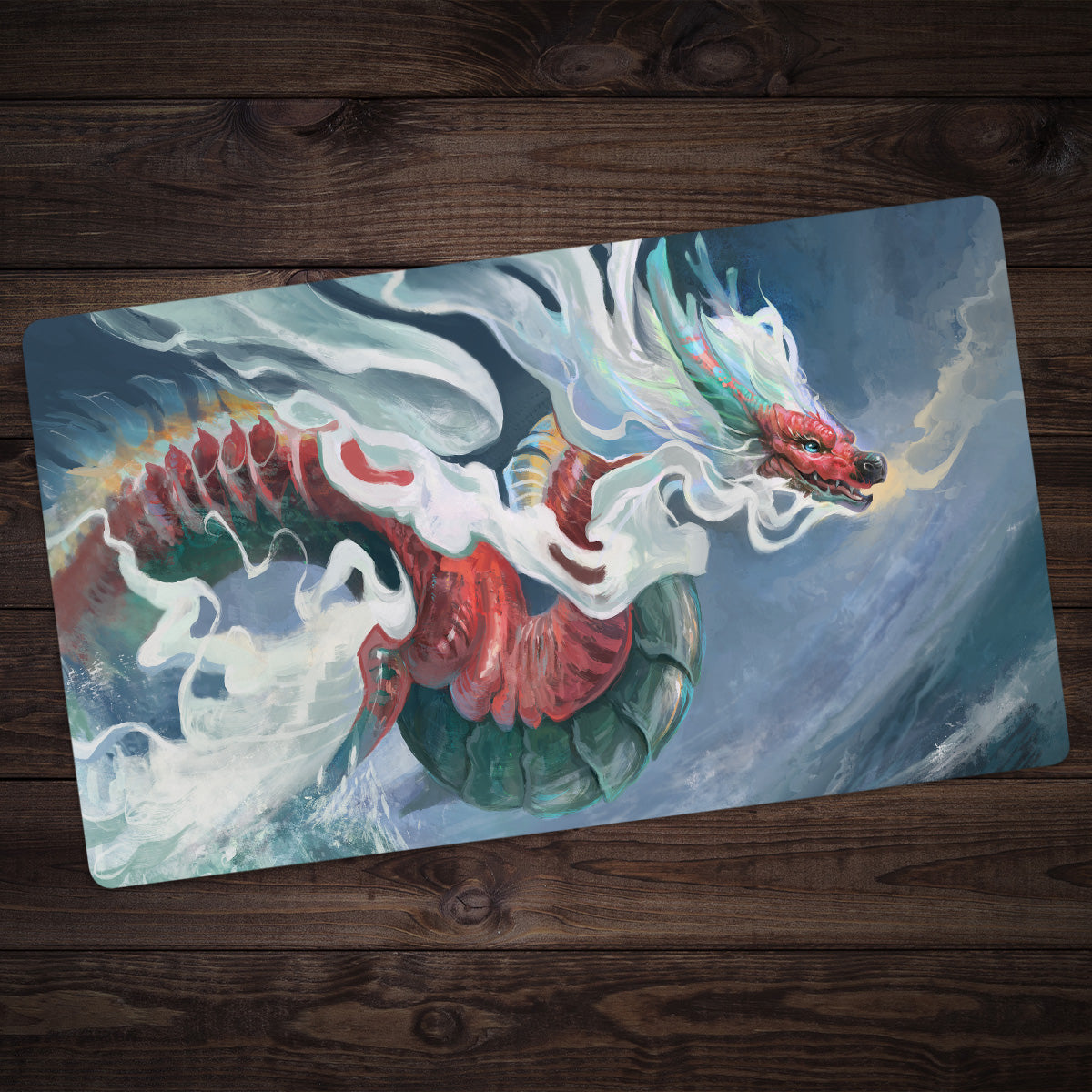 Storm Serpent Playmat - Premium Playmat from Inked Gaming - Just $34.99! Shop now at Game Crave Tournament Store