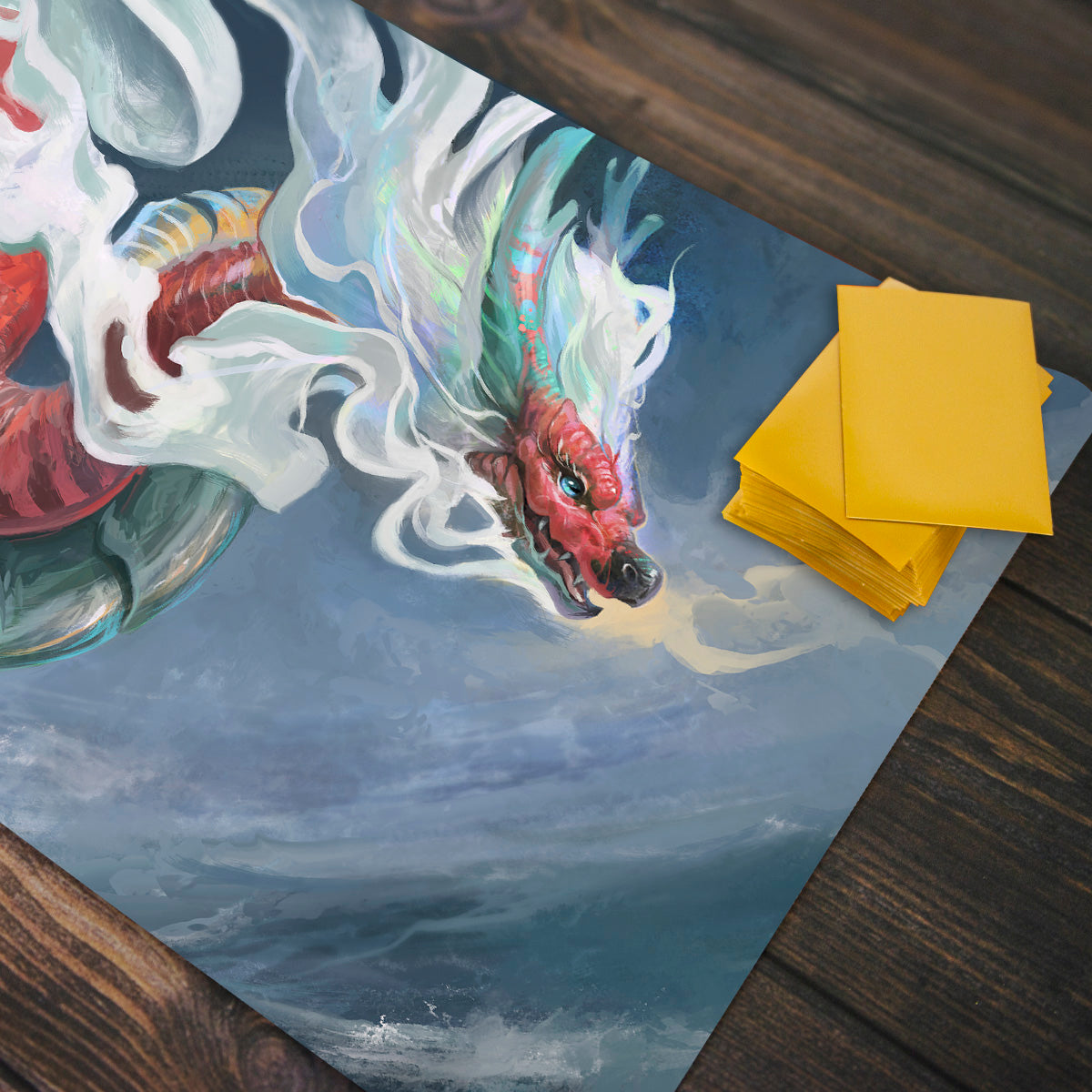 Storm Serpent Playmat - Premium Playmat from Inked Gaming - Just $34.99! Shop now at Game Crave Tournament Store