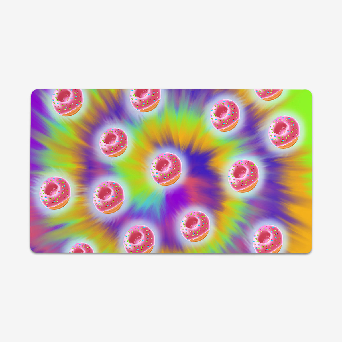 Tie Dye Donuts Playmat - Premium Playmat from Inked Gaming - Just $34.99! Shop now at Game Crave Tournament Store