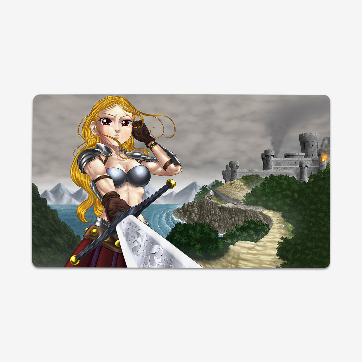The Last Stand Playmat - Premium Playmat from Inked Gaming - Just $34.99! Shop now at Game Crave Tournament Store