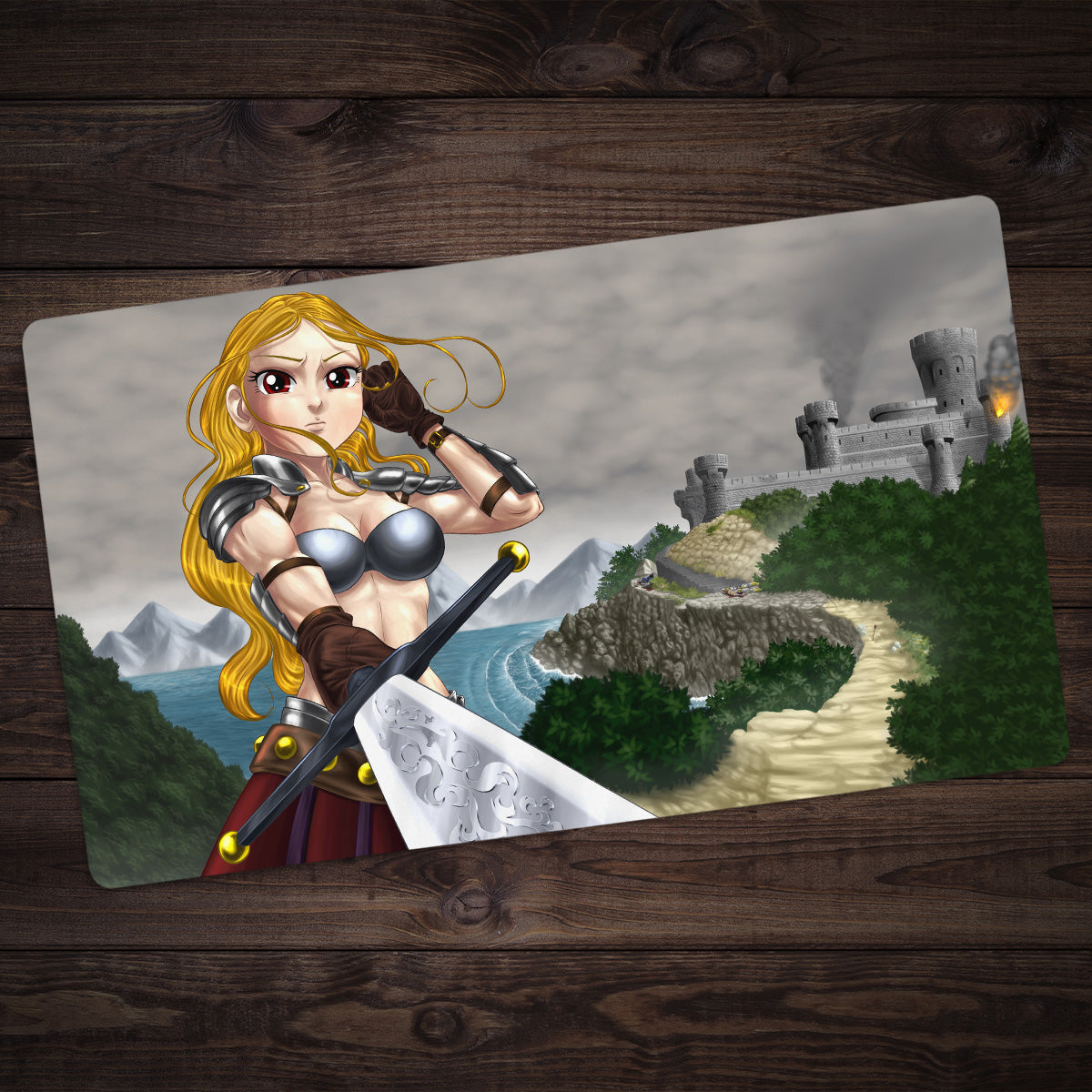 The Last Stand Playmat - Premium Playmat from Inked Gaming - Just $34.99! Shop now at Game Crave Tournament Store