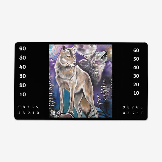 Wolf Lifecounter Playmat - Premium Playmat from Inked Gaming - Just $34.99! Shop now at Game Crave Tournament Store