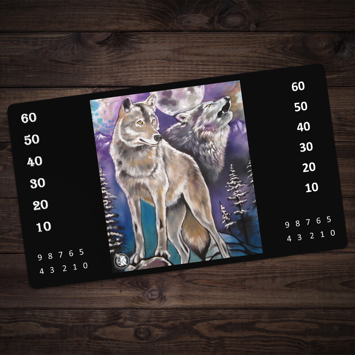 Wolf Lifecounter Playmat - Premium Playmat from Inked Gaming - Just $34.99! Shop now at Game Crave Tournament Store