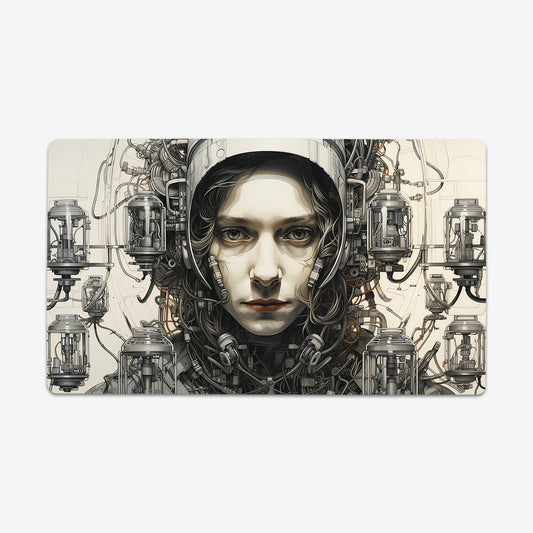 Space Cyborg Playmat - Premium Playmat from Inked Gaming - Just $34.99! Shop now at Game Crave Tournament Store