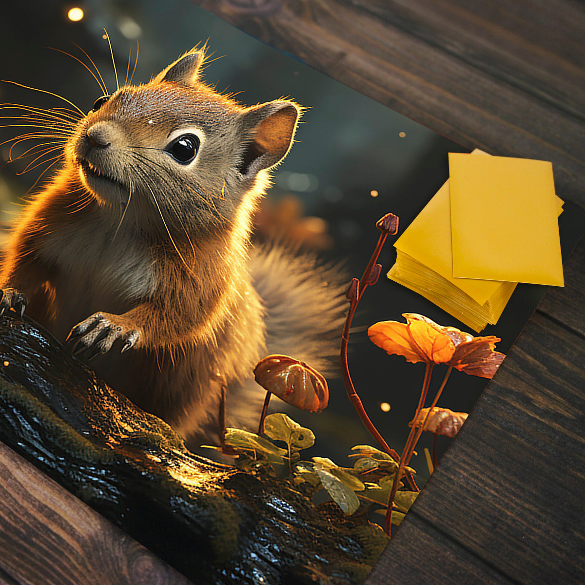 Squirrel Searcher Playmat - Premium Playmat from Inked Gaming - Just $34.99! Shop now at Game Crave Tournament Store