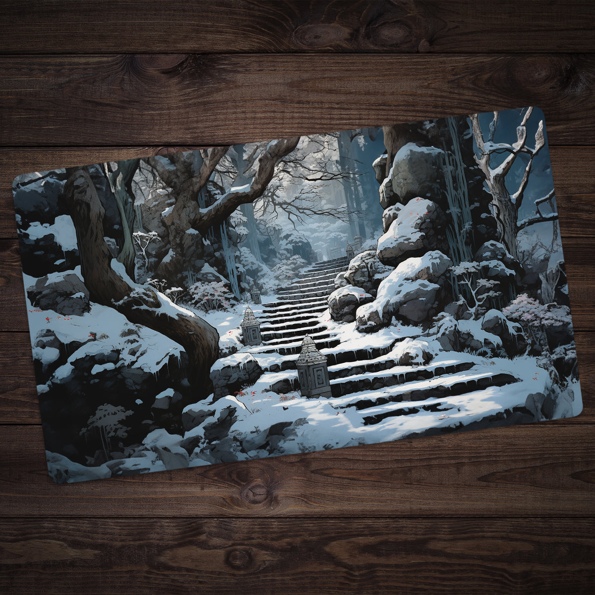 Stairs to Enlightenment Playmat - Premium Desk Mat from Inked Gaming - Just $34.99! Shop now at Game Crave Tournament Store