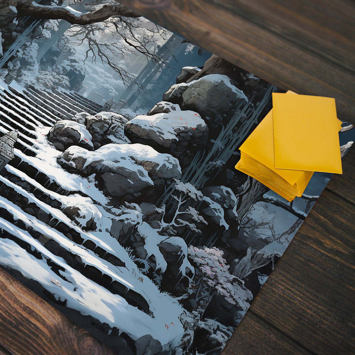 Stairs to Enlightenment Playmat - Premium Desk Mat from Inked Gaming - Just $34.99! Shop now at Game Crave Tournament Store