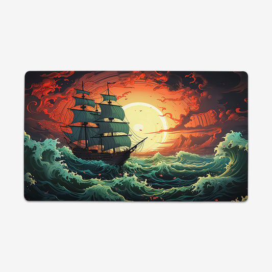Stormy Seas Playmat - Premium Desk Mat from Inked Gaming - Just $34.99! Shop now at Game Crave Tournament Store