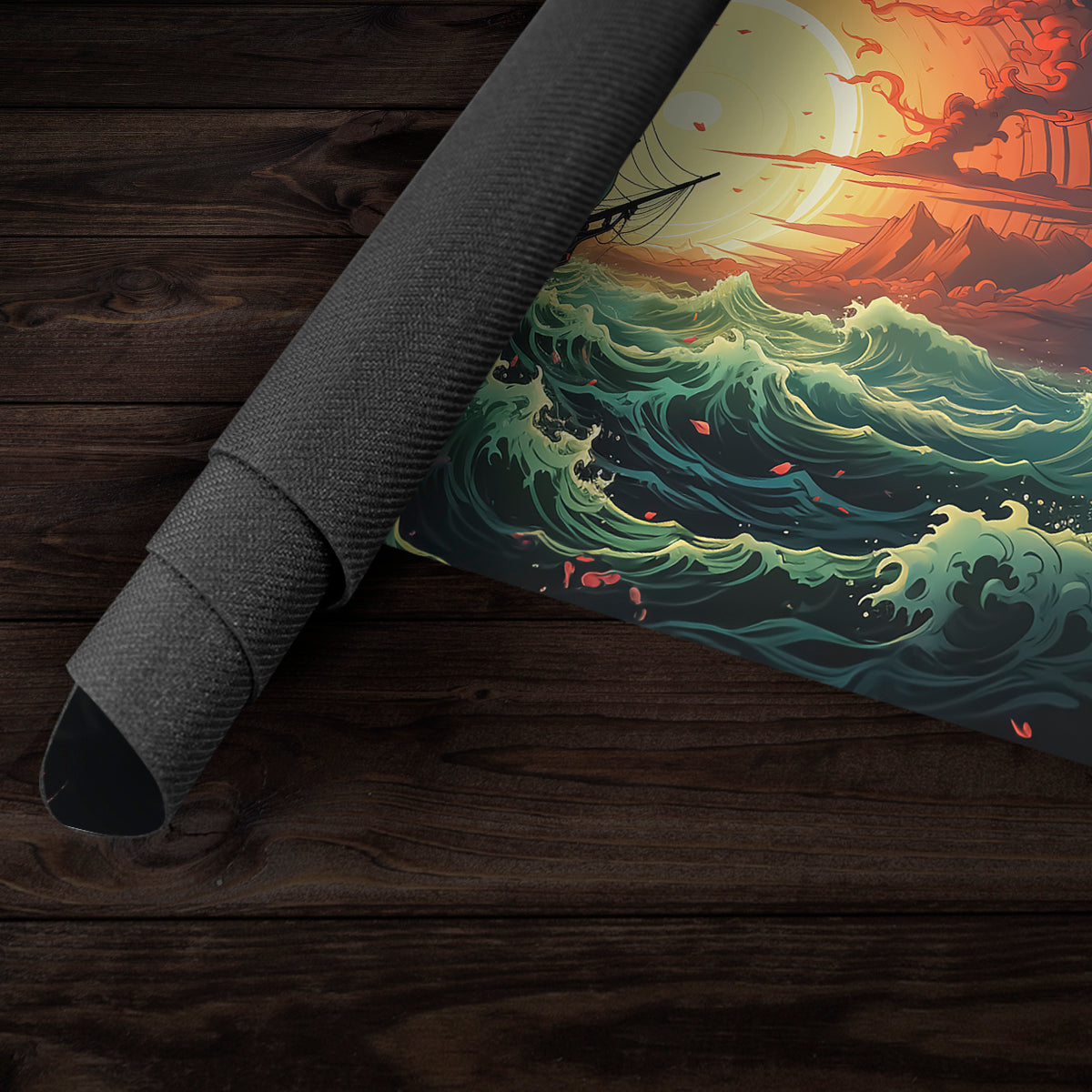 Stormy Seas Playmat - Premium Desk Mat from Inked Gaming - Just $34.99! Shop now at Game Crave Tournament Store