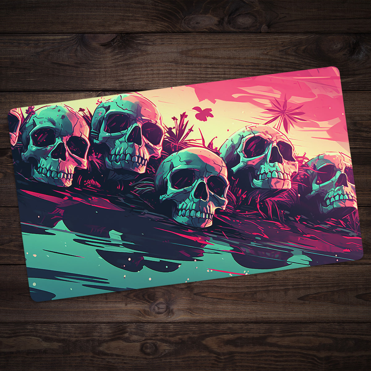Swamp Bones Playmat - Premium Playmat from Inked Gaming - Just $34.99! Shop now at Game Crave Tournament Store