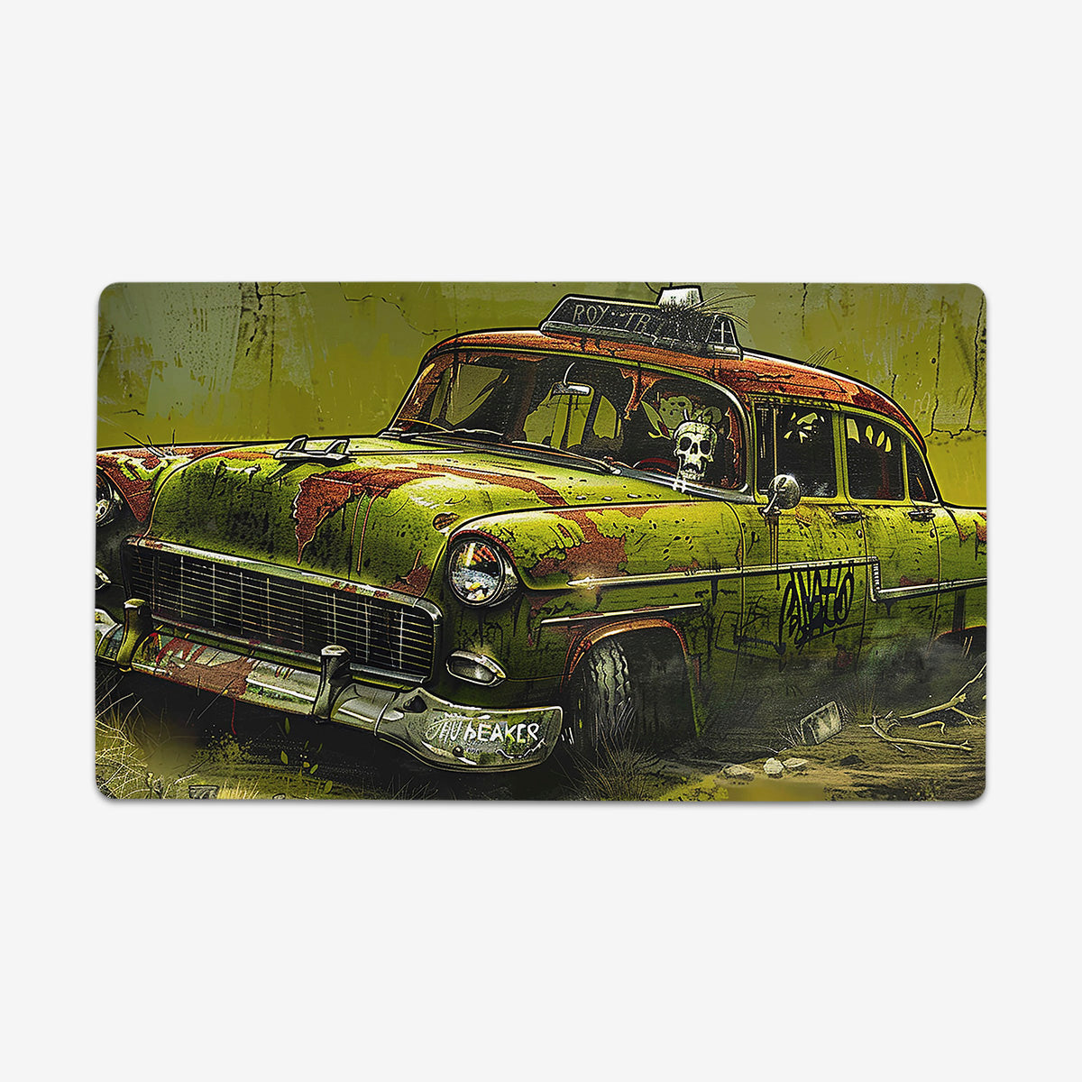 Taxi Anyone Playmat - Premium Playmat from Inked Gaming - Just $34.99! Shop now at Game Crave Tournament Store