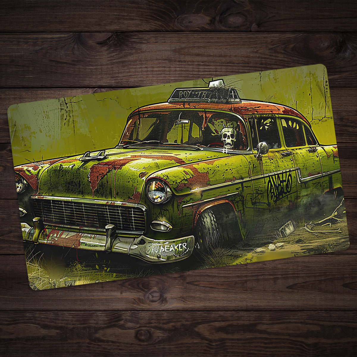 Taxi Anyone Playmat - Premium Playmat from Inked Gaming - Just $34.99! Shop now at Game Crave Tournament Store