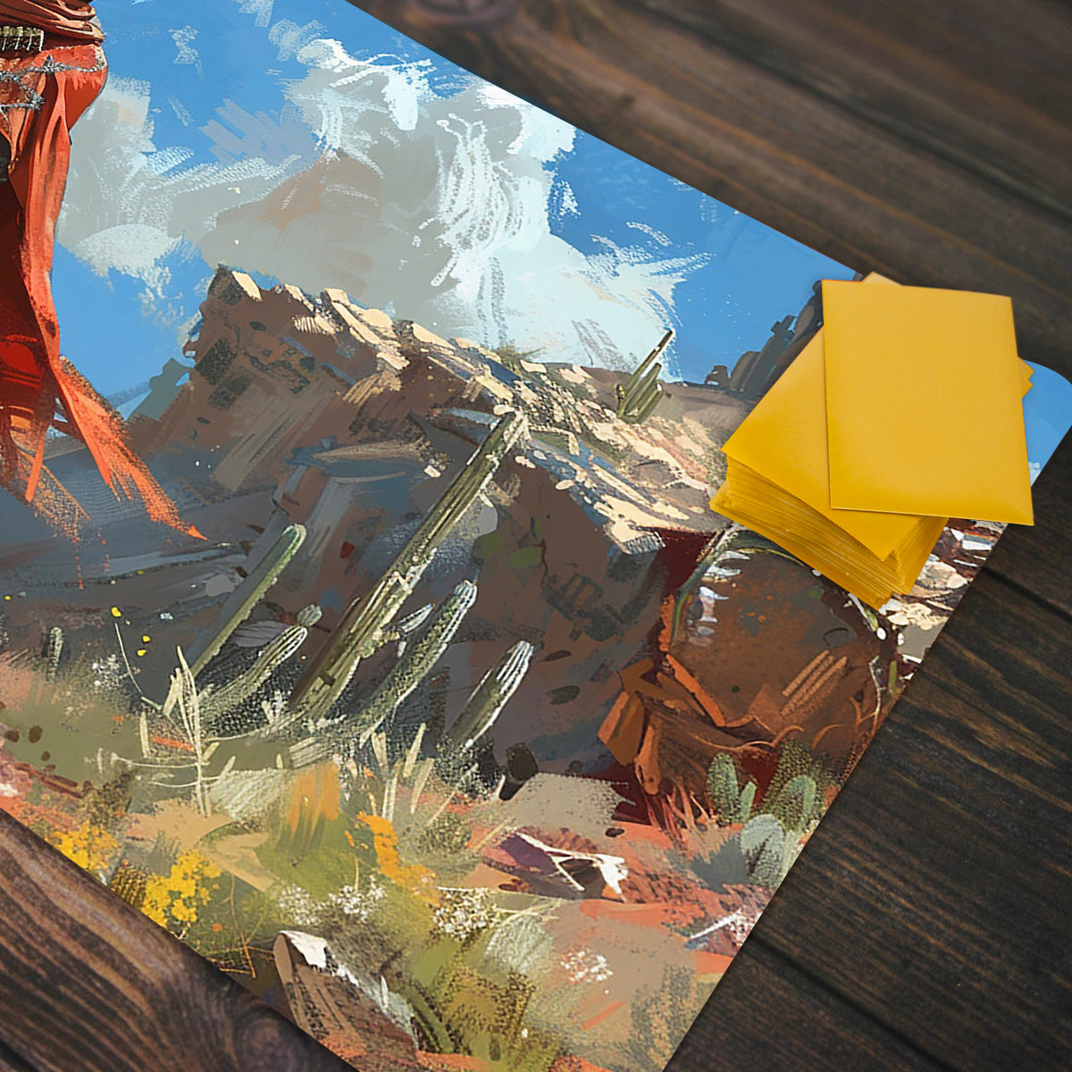 Texas Outlaw Playmat - Premium Playmat from Inked Gaming - Just $34.99! Shop now at Game Crave Tournament Store
