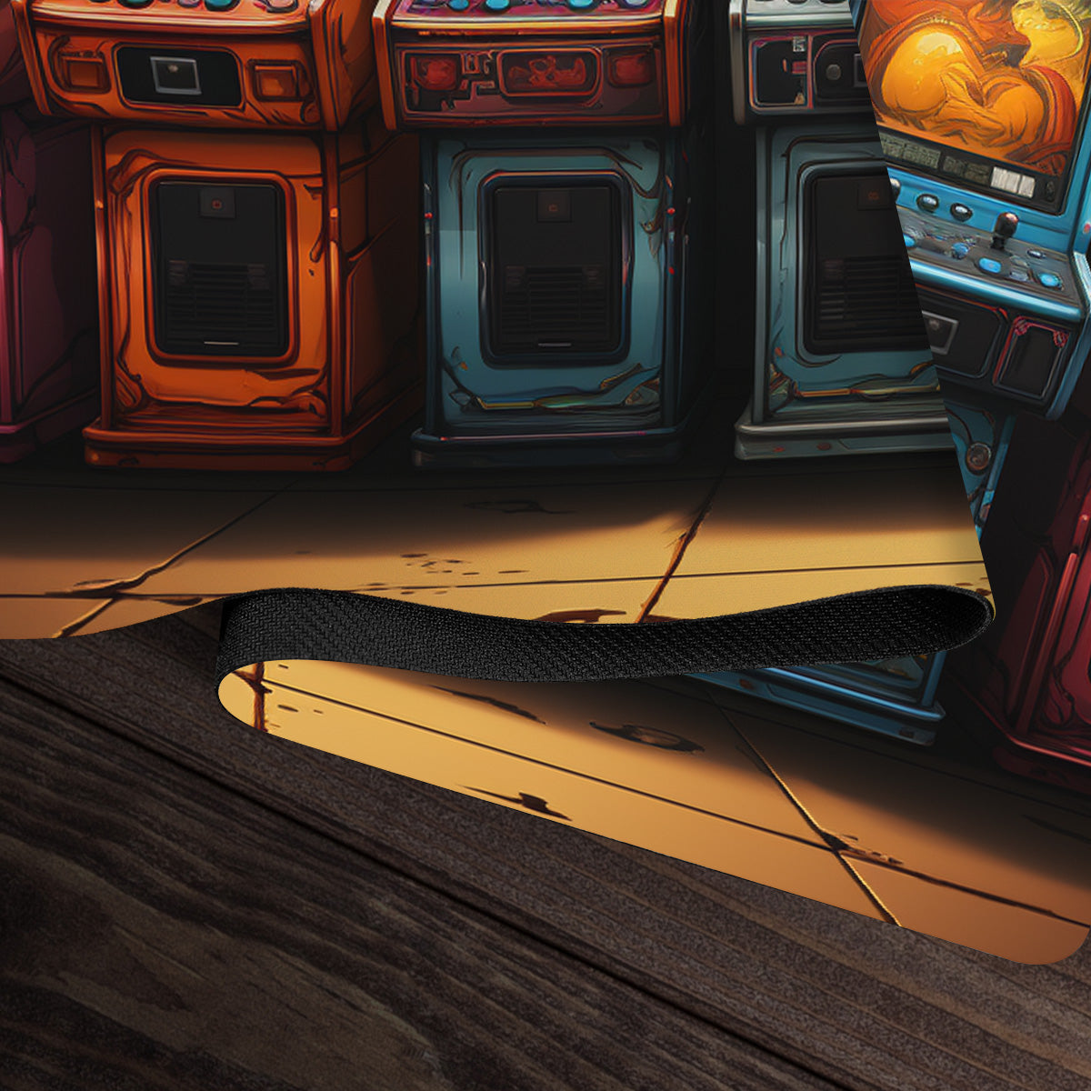 The Old Arcade Playmat - Premium Playmat from Inked Gaming - Just $34.99! Shop now at Game Crave Tournament Store