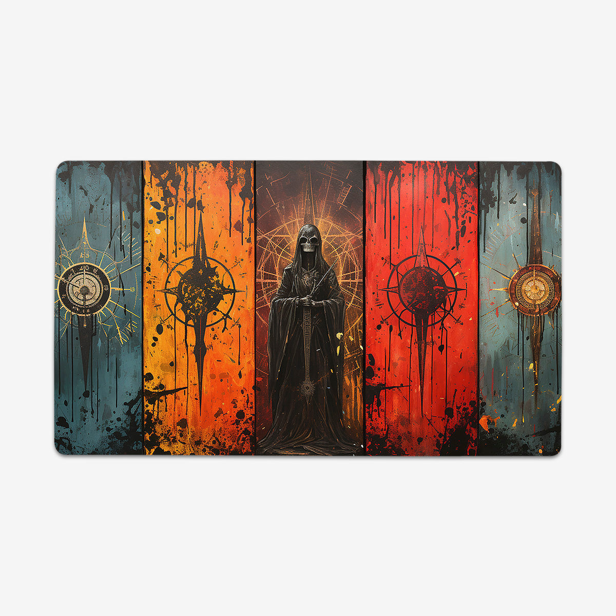The Reaper Playmat - Premium Playmat from Inked Gaming - Just $34.99! Shop now at Game Crave Tournament Store