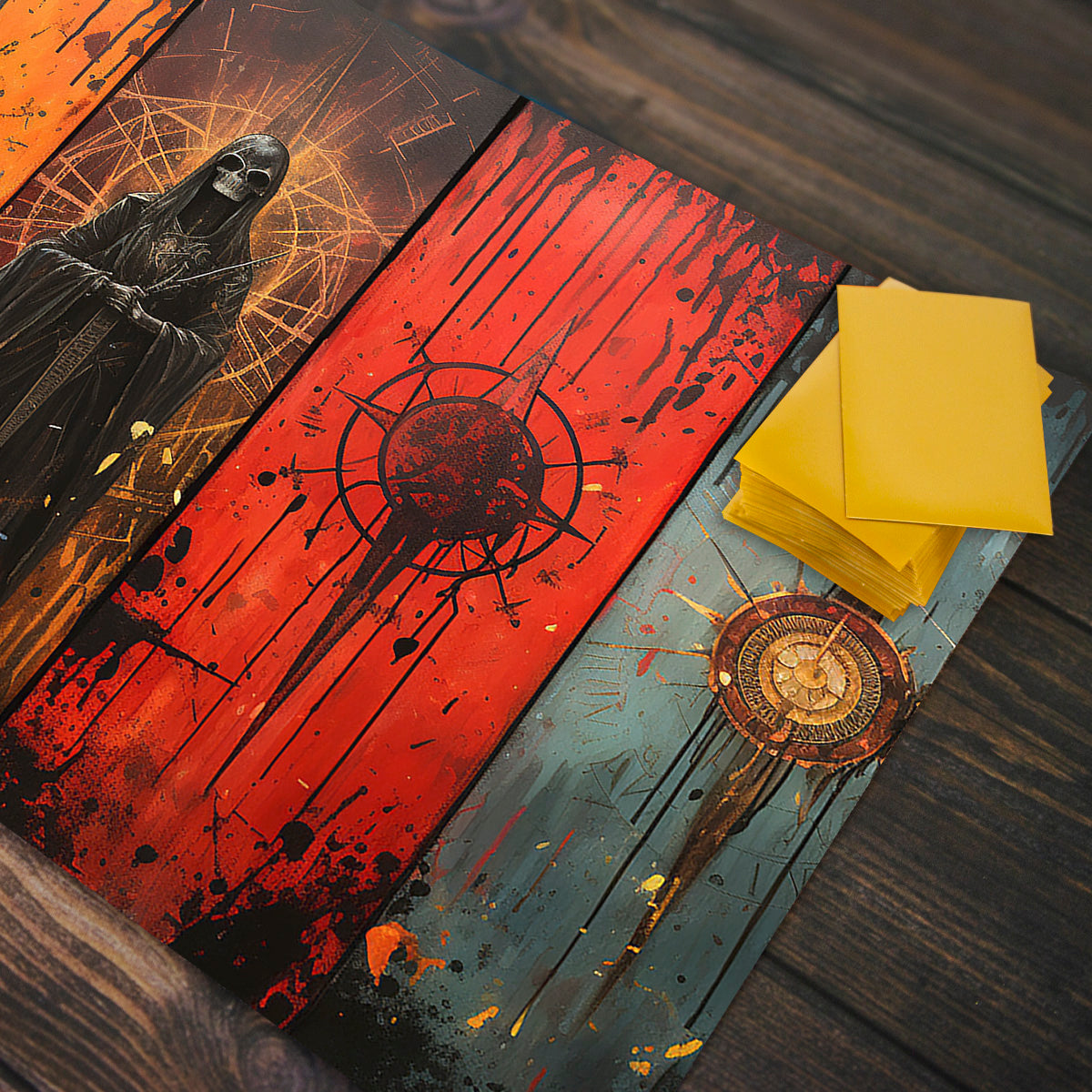 The Reaper Playmat - Premium Playmat from Inked Gaming - Just $34.99! Shop now at Game Crave Tournament Store
