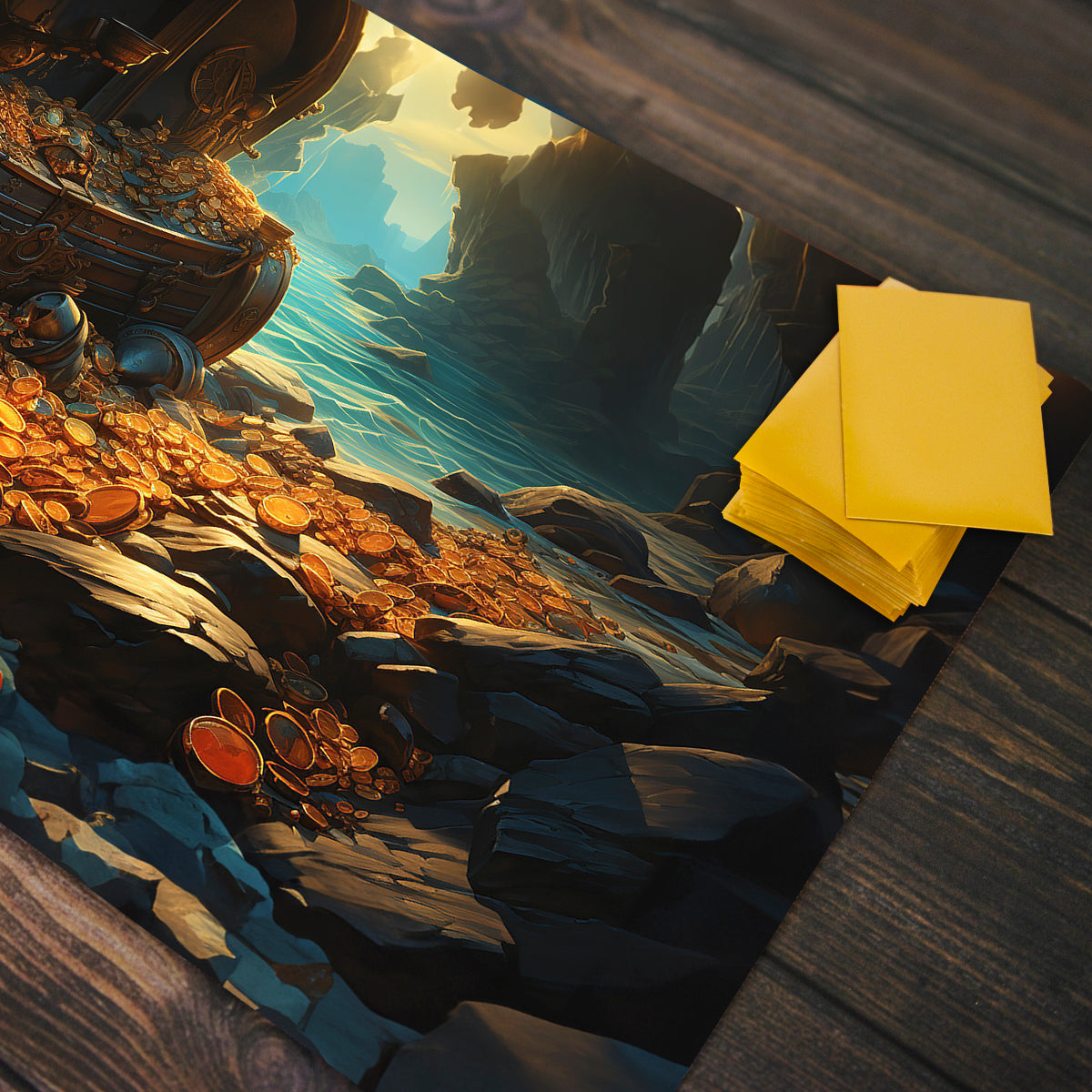 Treasure Cove Playmat - Premium Desk Mat from Inked Gaming - Just $34.99! Shop now at Game Crave Tournament Store