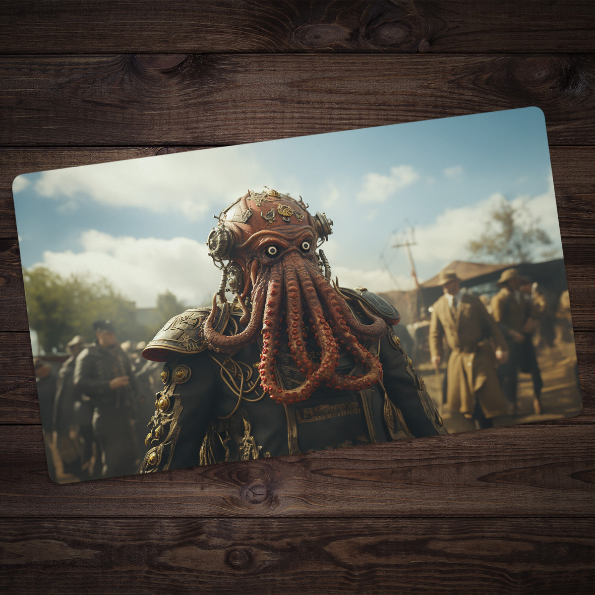 Vintage Cthulhu Playmat - Premium Playmat from Inked Gaming - Just $34.99! Shop now at Game Crave Tournament Store