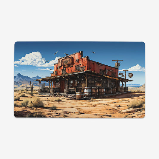 Wasteland Tavern Playmat - Premium Desk Mat from Inked Gaming - Just $34.99! Shop now at Game Crave Tournament Store