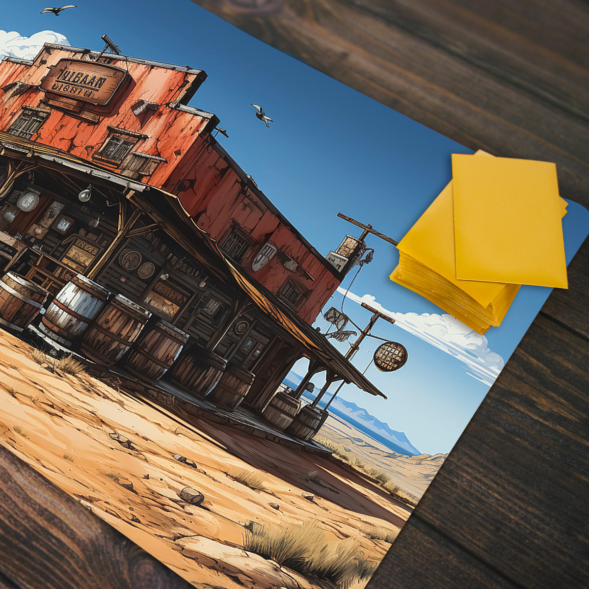 Wasteland Tavern Playmat - Premium Desk Mat from Inked Gaming - Just $34.99! Shop now at Game Crave Tournament Store