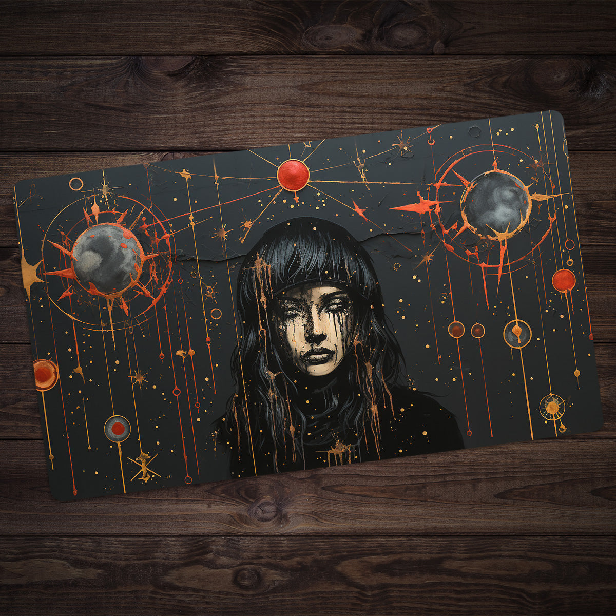 Wiccan of the Stars Playmat - Premium Playmat from Inked Gaming - Just $34.99! Shop now at Game Crave Tournament Store