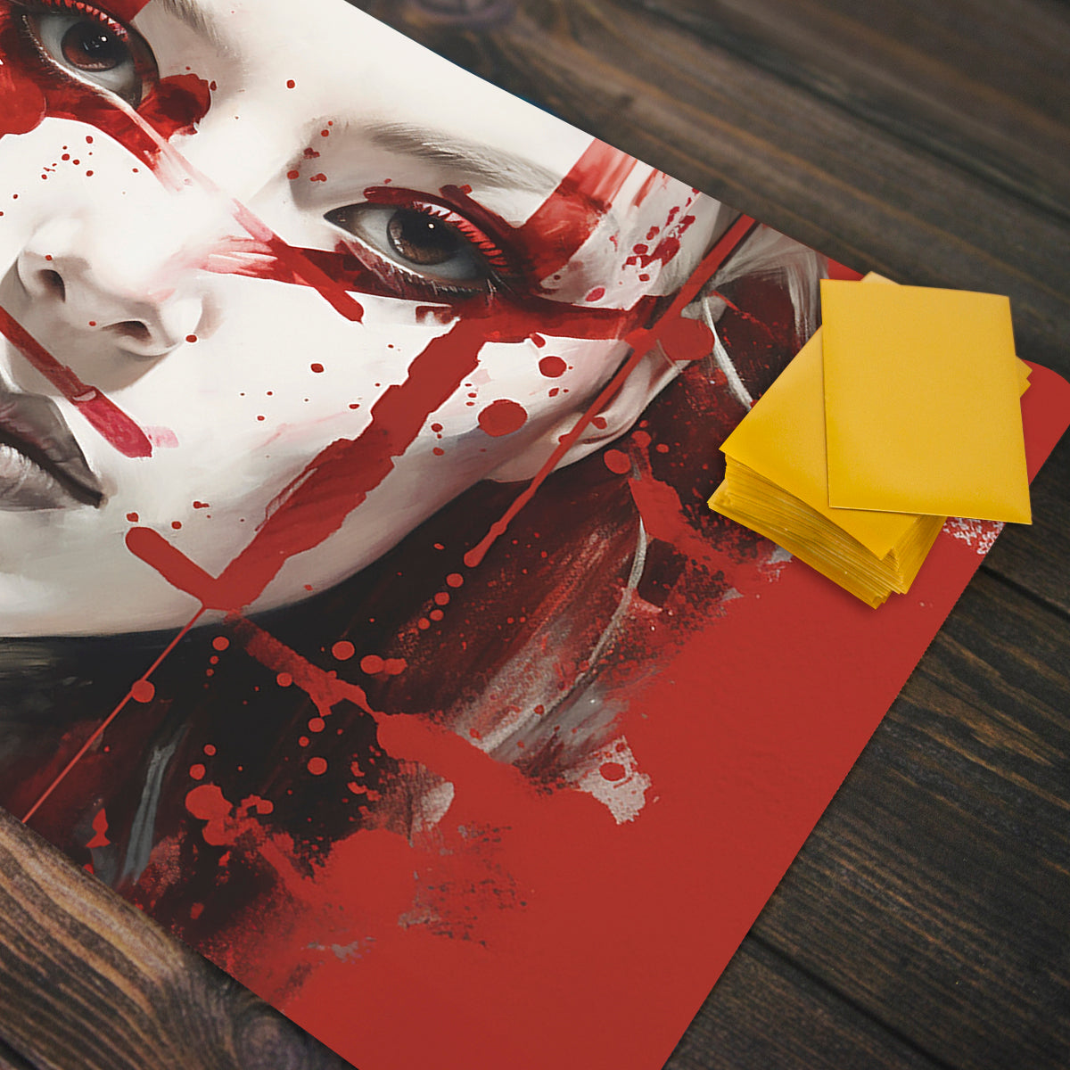 Woman Warrior Playmat - Premium Desk Mat from Inked Gaming - Just $34.99! Shop now at Game Crave Tournament Store