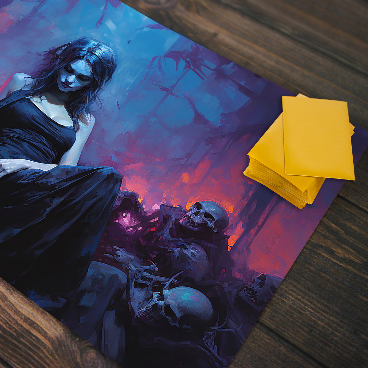 Zombie Queen Playmat - Premium Playmat from Inked Gaming - Just $34.99! Shop now at Game Crave Tournament Store