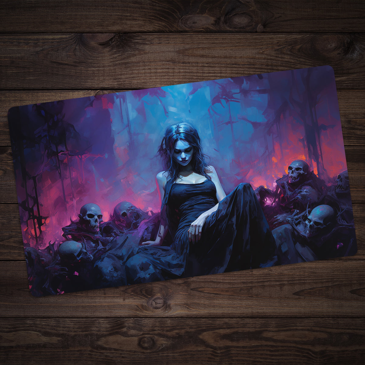 Zombie Queen Playmat - Premium Playmat from Inked Gaming - Just $34.99! Shop now at Game Crave Tournament Store