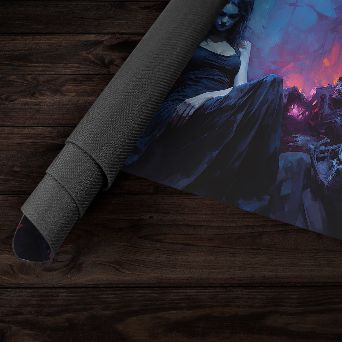 Zombie Queen Playmat - Premium Playmat from Inked Gaming - Just $34.99! Shop now at Game Crave Tournament Store
