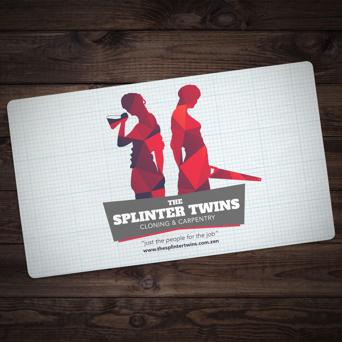 Splinter Twins Carpentry Playmat - Premium Playmat from Inked Gaming - Just $34.99! Shop now at Game Crave Tournament Store