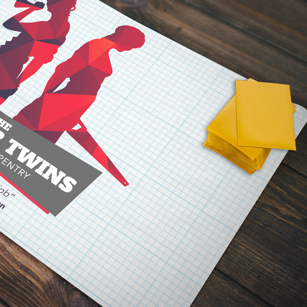 Splinter Twins Carpentry Playmat - Premium Playmat from Inked Gaming - Just $34.99! Shop now at Game Crave Tournament Store