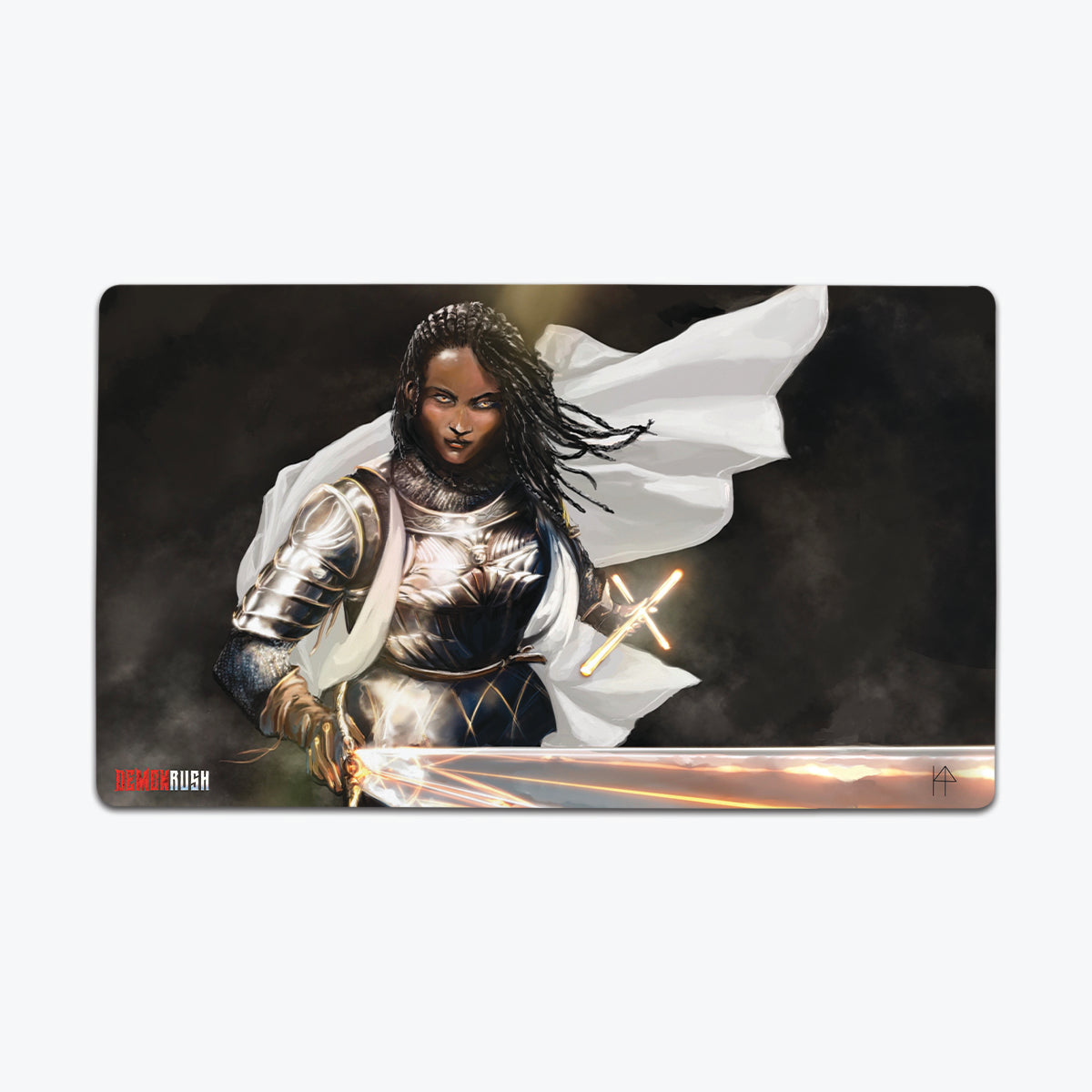 The Holy Templar Playmat - Premium Playmat from Inked Gaming - Just $34.99! Shop now at Game Crave Tournament Store