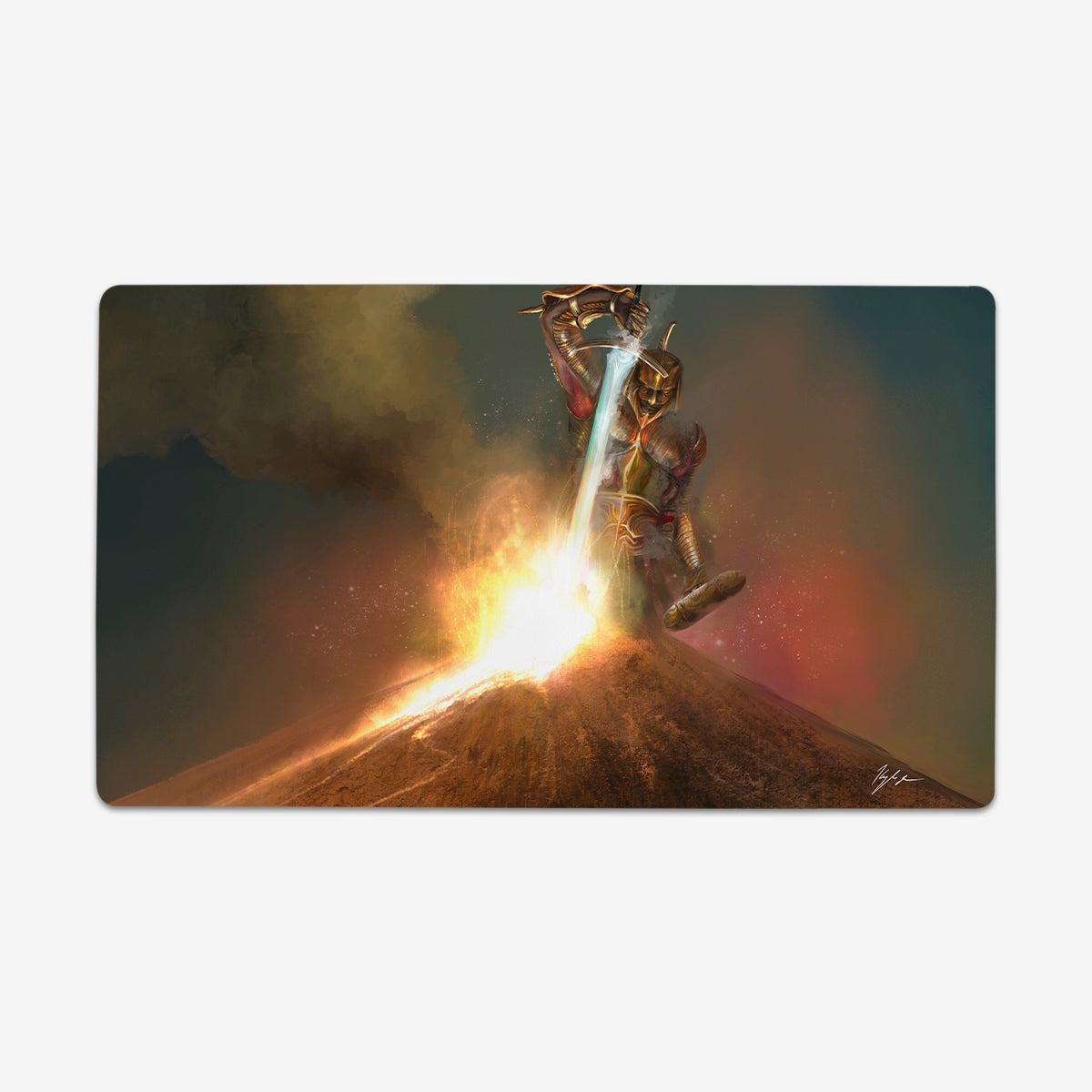Worldslayer Forging Playmat - Premium Playmat from Inked Gaming - Just $34.99! Shop now at Game Crave Tournament Store