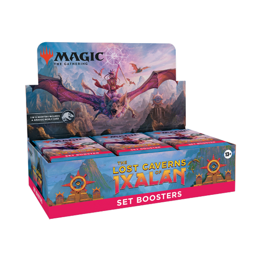 MTG TCG - The Lost Caverns of Ixalan Set Booster Box - Premium MTG Sealed from Wizards of the Coast - Just $129.99! Shop now at Game Crave Tournament Store