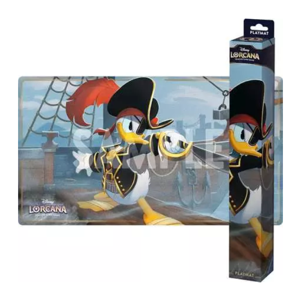 Lorcana TCG - Azurite Sea Playmat - Donald Duck Buccaneer - Premium Lorcana Sealed from Ravensburger - Just $19.99! Shop now at Game Crave Tournament Store