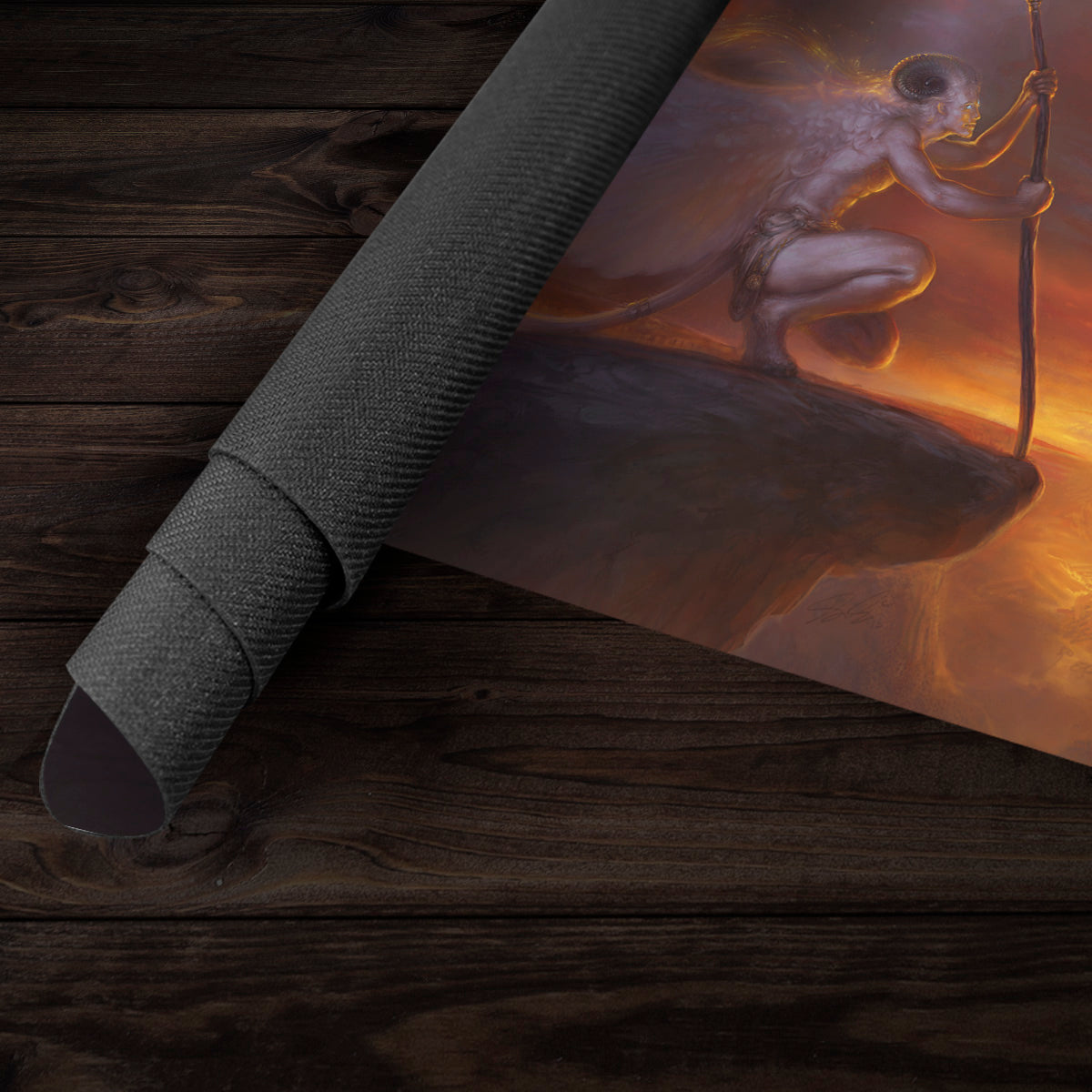 Spirit Of Wastelands Playmat - Premium Playmat from Inked Gaming - Just $34.99! Shop now at Game Crave Tournament Store