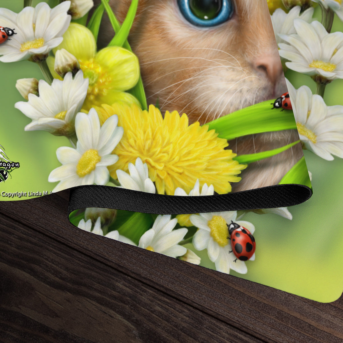 Summer Cat Playmat - Premium Playmat from Inked Gaming - Just $34.99! Shop now at Game Crave Tournament Store
