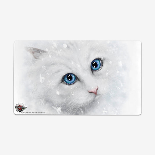 Winter Cat Playmat - Premium Playmat from Inked Gaming - Just $34.99! Shop now at Game Crave Tournament Store