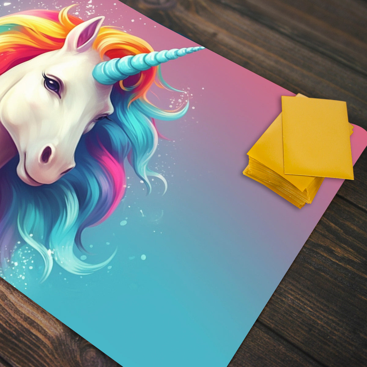 Sparkles The Unicorn Playmat - Premium Playmat from Inked Gaming - Just $34.99! Shop now at Game Crave Tournament Store