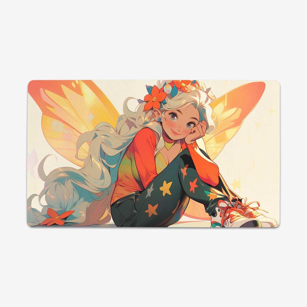 Star Eyed Fairy Playmat - Premium Playmat from Inked Gaming - Just $34.99! Shop now at Game Crave Tournament Store
